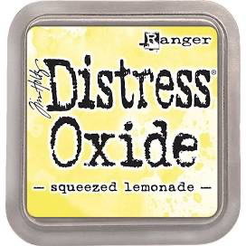Tim Holtz Distress Oxide Ink - Tampone Inchiostro Squeezed Lemonade 7.5x7.5cm, Effetto Ruggine - Foto 12